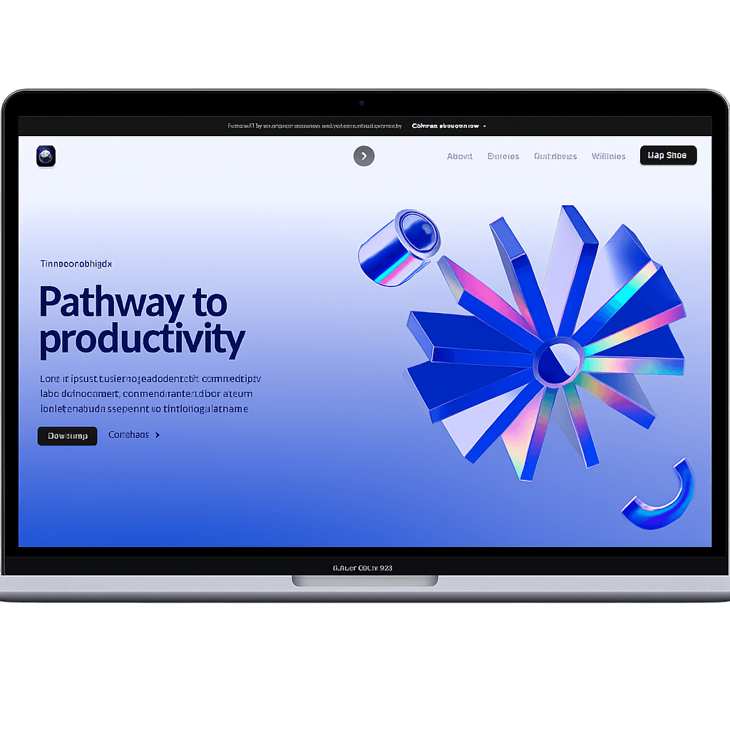 LightSaaS Landing page