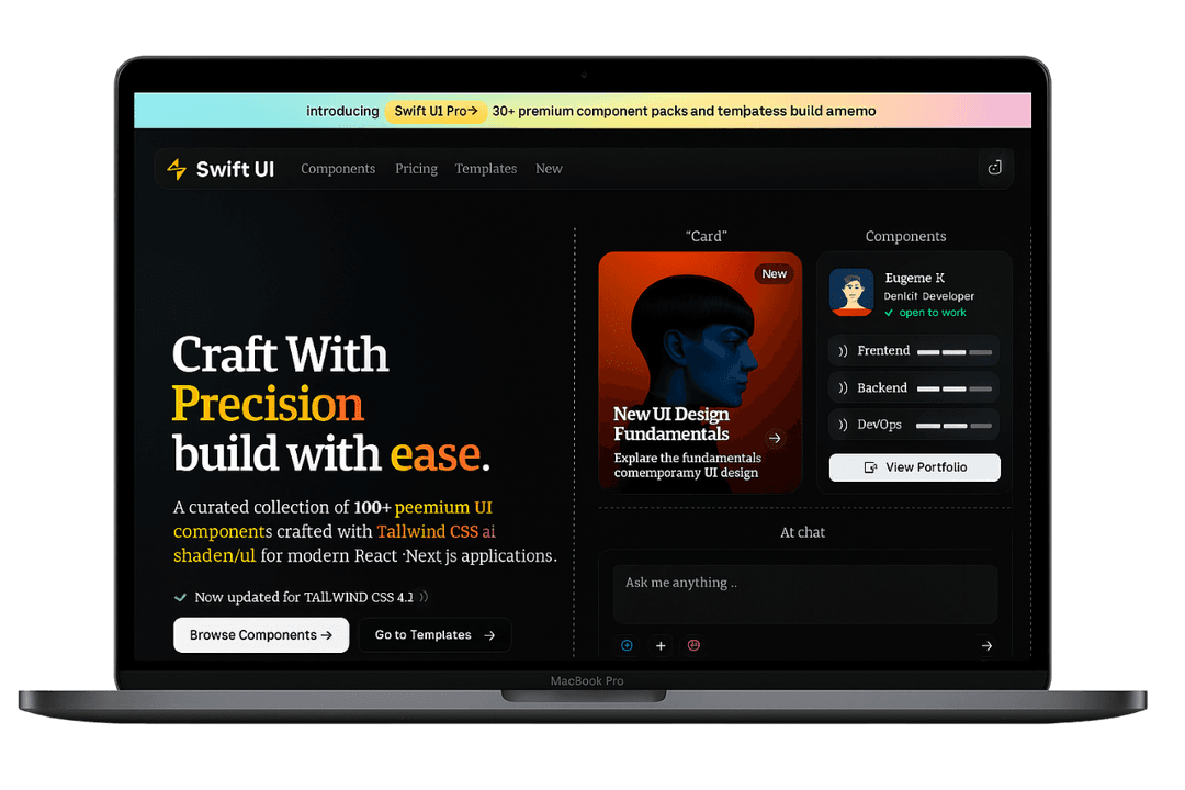 SwiftUI — UI Component Library